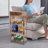 Multifunctional 4 Tier Rolling Utility Cart Organizer