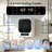 BANGSON 1.8 Cu.Ft portable dryers for laundry,120V Vented Dryer Compact Dryer with LED Control Panel, Wall Mount Kit, Exhaust Hose, Stainless Steel Drum for Apartment, Dorm, RV, White