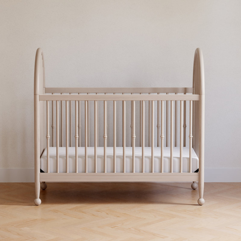 Greenguard Gold Certified 3 -in-1 Convertible Crib, Washed Pine