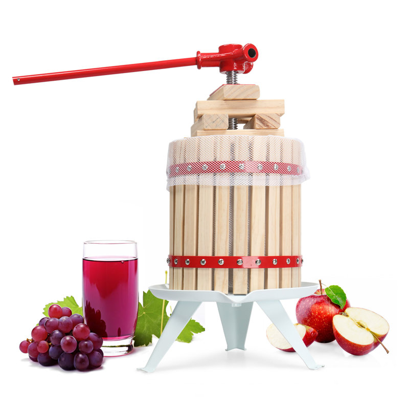 Pressoir à fruits en bois 4,75 gallons