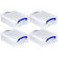 Contenant de rangement en plastique de 8,1 litres avec couvercle Snap-1692642179-1692642204