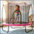 TK Rectangle Trampoline--Elastic-PINK