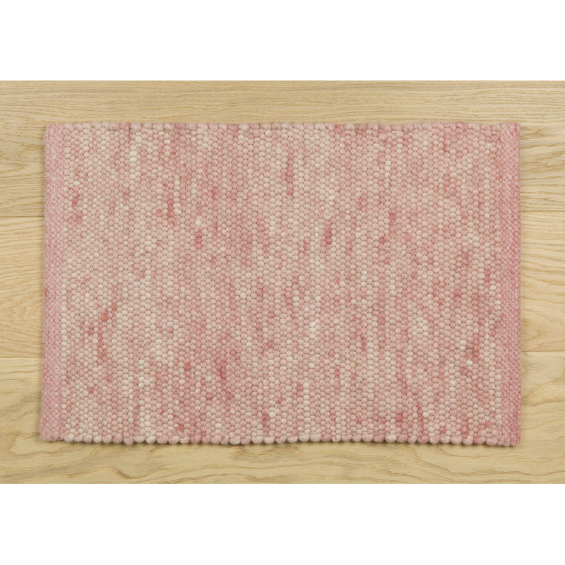 Solid Colour Wool Area Rug, 140 cm W x 200 cm D