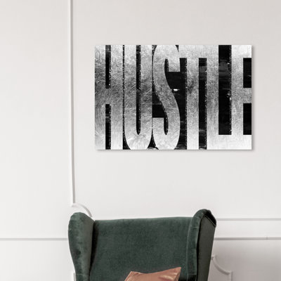 Hustle Cave  Wrapped Canvas Graphic Art Print