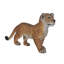 Statue lionne debout