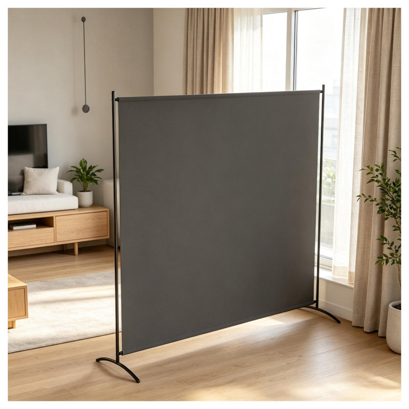 Paravent d'extérieur autoportant de 1,80 m, protection UV UPF30+, séparateur de pièce