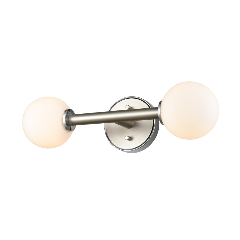 Éclairage pour meuble-lavabo 2 lumières Pickerington, Chrome