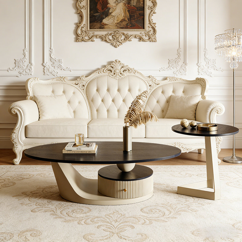 Centreville, Blanc, H 15,74 po x L 51,18 po x l 25,98 po