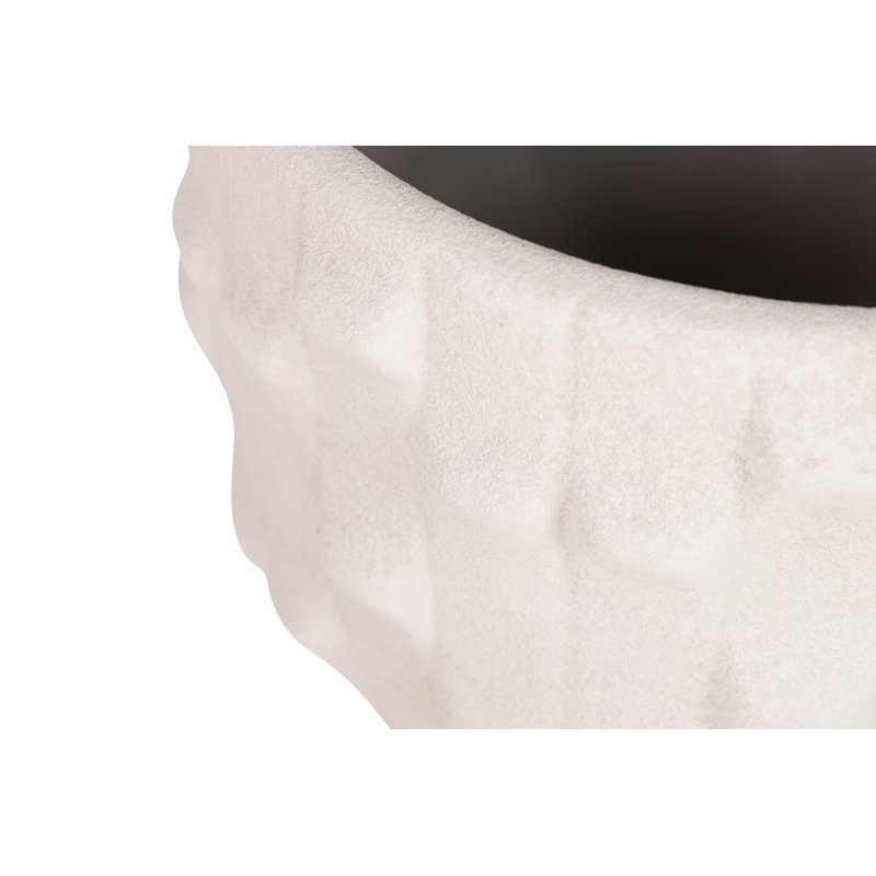 Ceramic Pot Planter, 23cm H x 26cm W x 26cm D