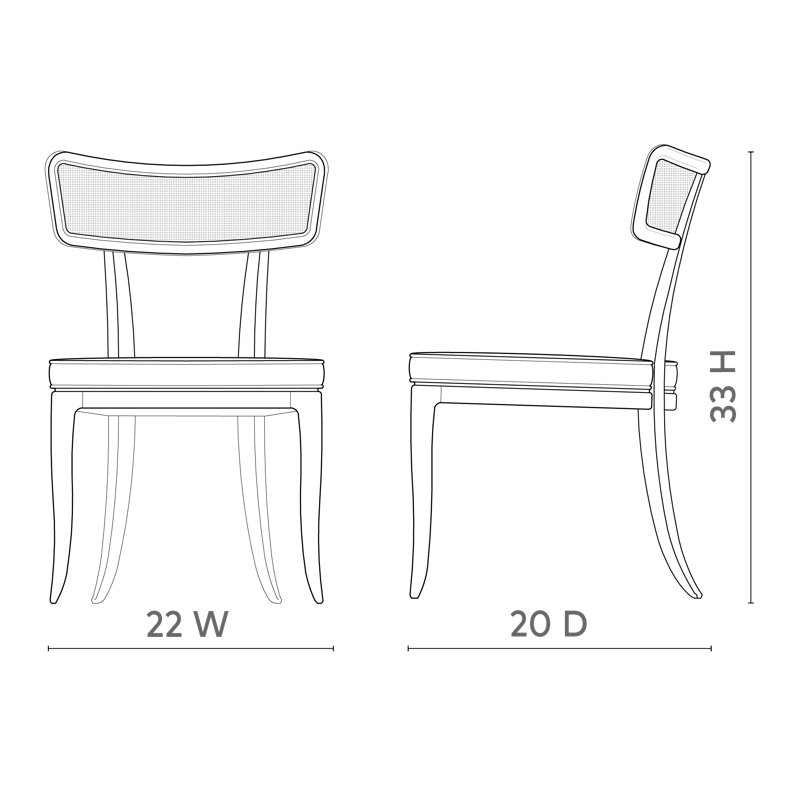 Dining Chair, Espresso