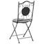 COMISO Folding Patio Dining Side Chair