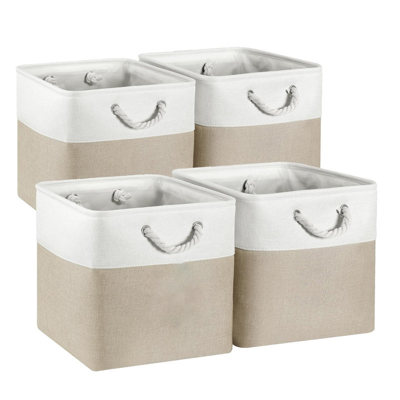 Rebrilliant Fabric Storage Bag, Beige