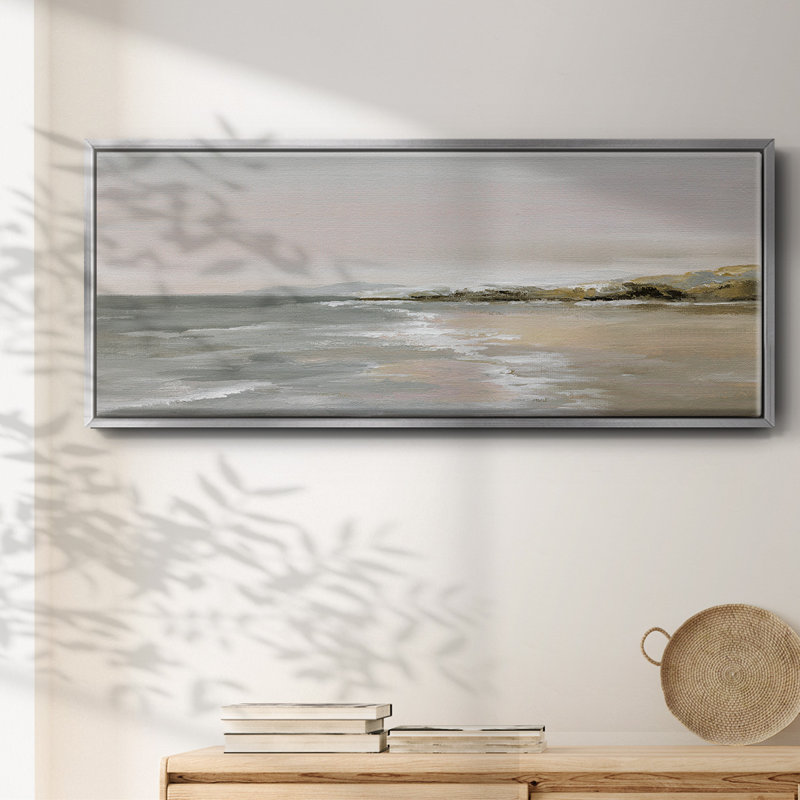 New Shore- Framed Canvas