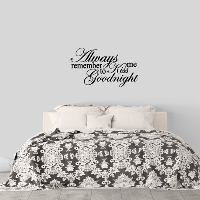 Palos Text & Numbers Non-Wall Damaging Wall Decal