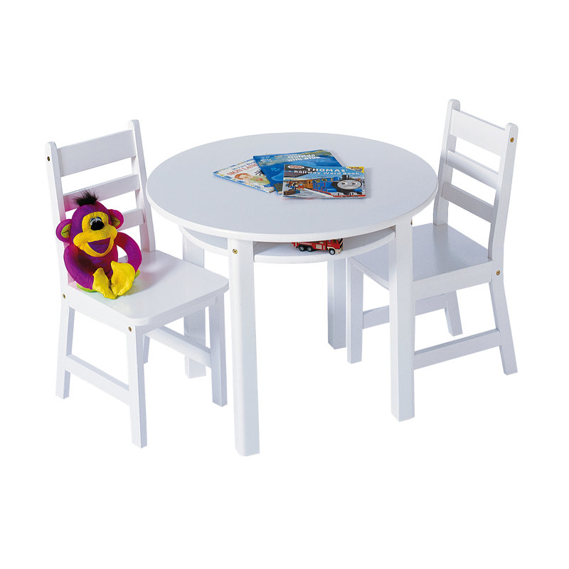 Ensemble de table de jeu et de chaises pour enfants Beaconsdale, Blanc