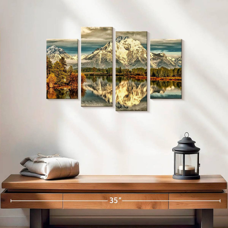 Alvord Oxbow Bend Grand Teton, 32'' H x 52'' W