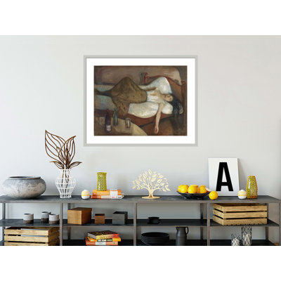 «The Day After» par Edvard Munch, impression giclée encadrée