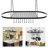 Sabanc Oval Hanging Pot Rack