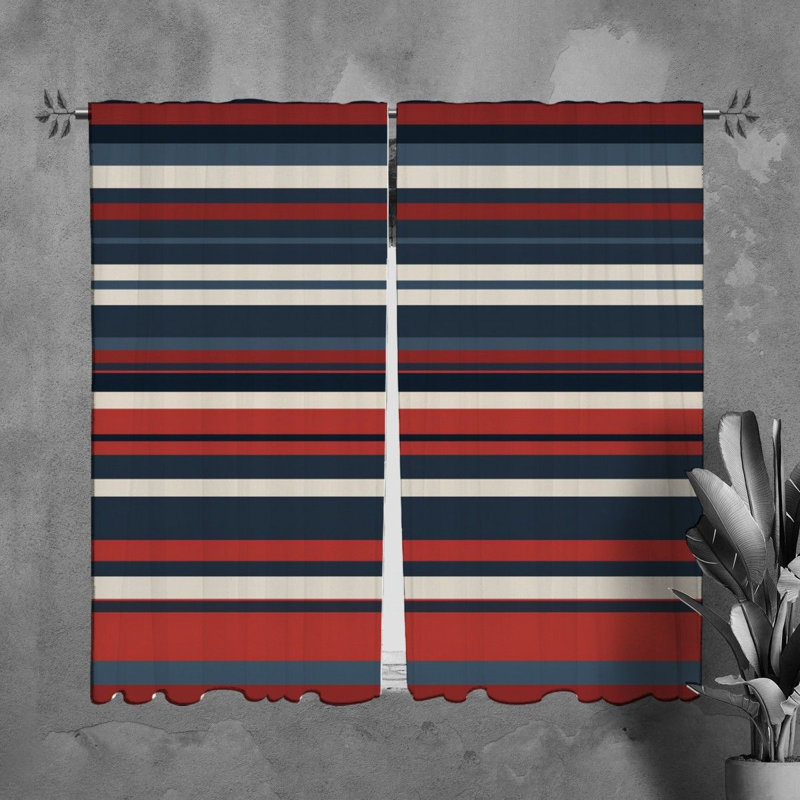 Paire de rideaux obscurcissant en polyester Kallol, L 20 po x L 61 po