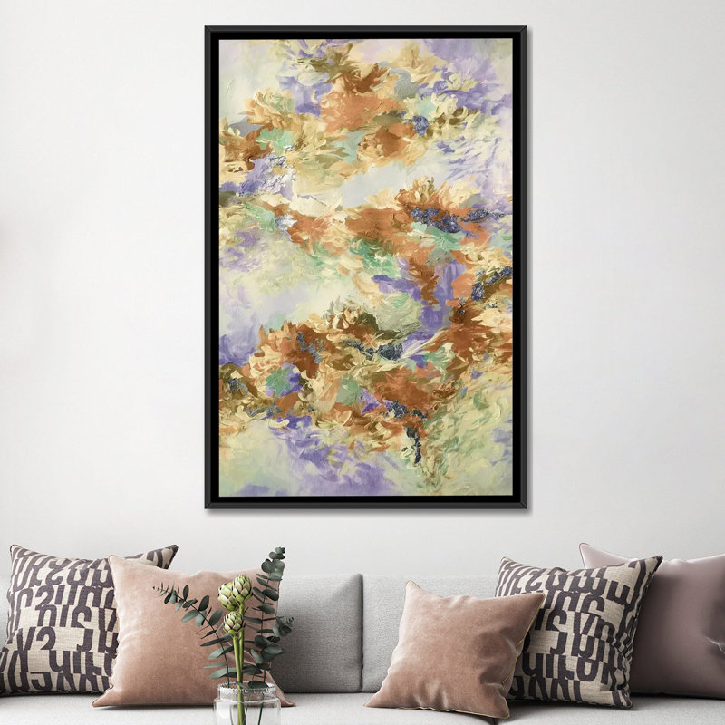 «When We Were Mermaids X», reproduction d'art sur toile tendue, H 26 po x l 18 po x P 1,5 po, Toile avec cadre noir