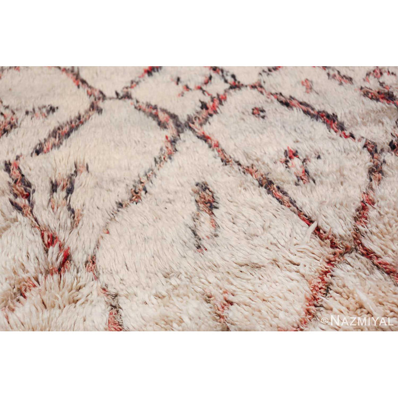 Moroccan One-of-a-Kind Rectangle 6'2" x 10'5" Area Rug