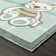 Tapis bleu Barnsdale