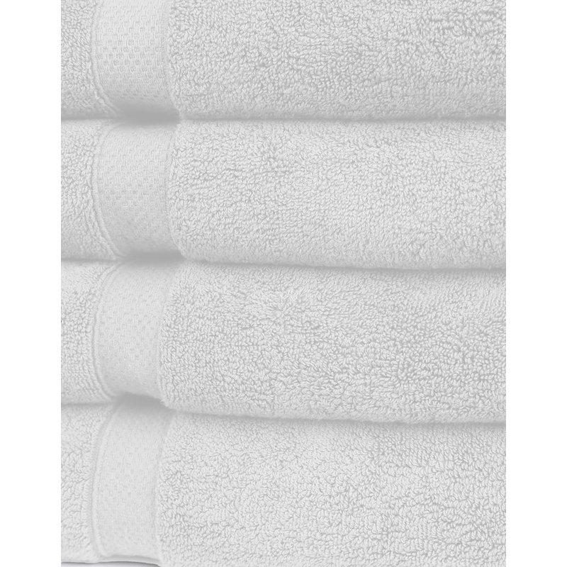 Cotton Bath Towel, White