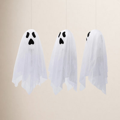 Light-Up Ghost Yard Stake Set
