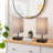 Niav Metal Table Lamp Set with USB (Set of 2)