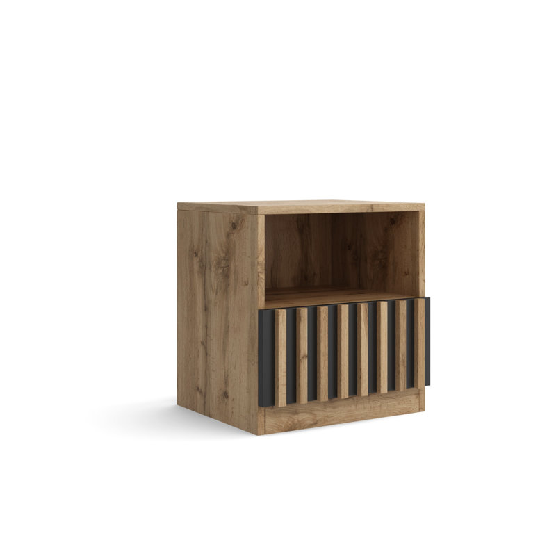 45cm W Laminate Bedside Table