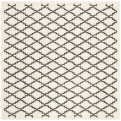 Carolene Hand Tufted Wool Geometric Rug