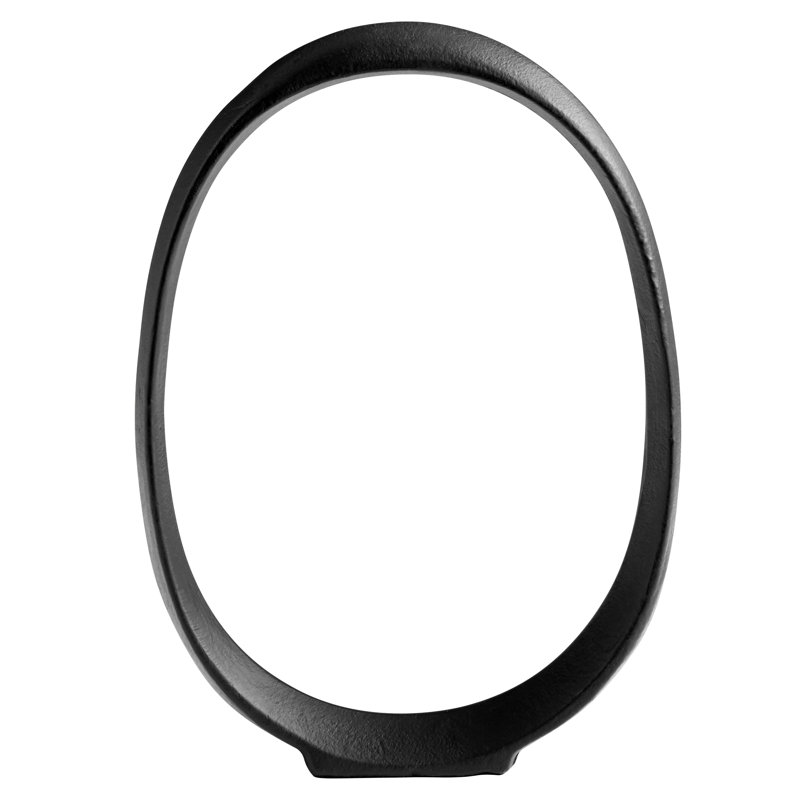 Sculpture décoratif classic Clique, H 12,5 po x l 9 po x P 1,75 po