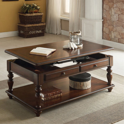 Table basse avec fini noyer Farrel