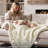 Bedsure Hand-Knit Chenille Chunky Throw Blanket-105670883