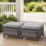 Bulou Upholstered Outdoor Ottoman