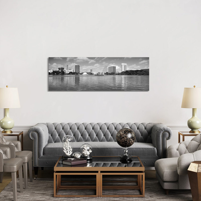1 Piece Wrapped Canvas Panoramic Wall Art, 152.4 cm H x 50.8 cm W x 3.175 cm D