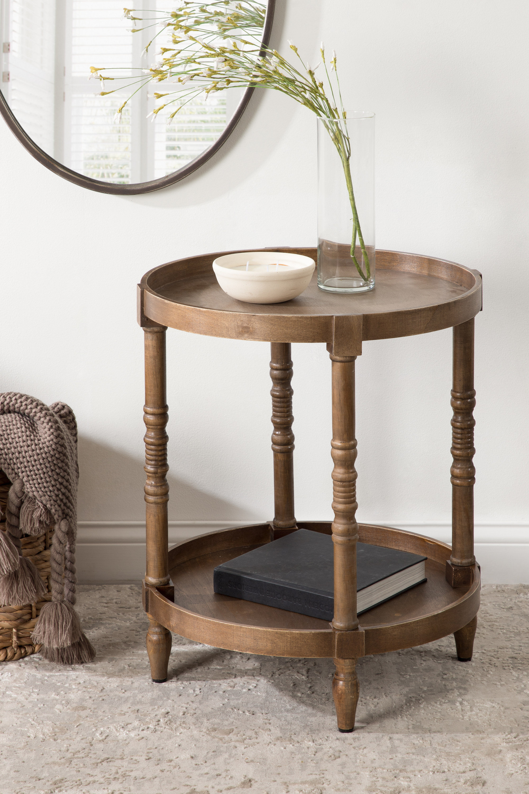 Kelly Clarkson Home Lucinda 24'' Tall End Table & Reviews | Wayfair