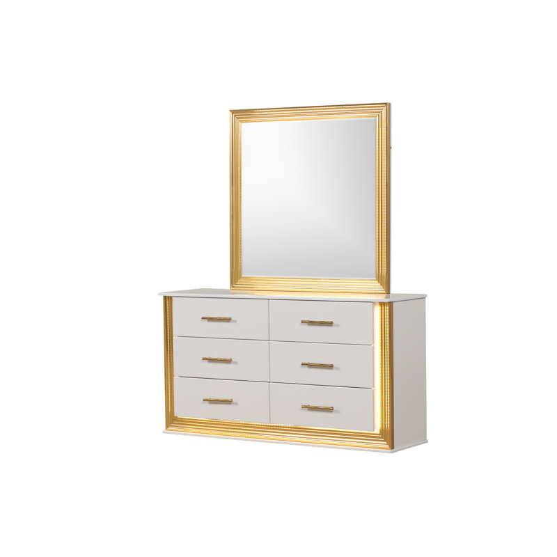 Commode 6 tiroirs Gilta
