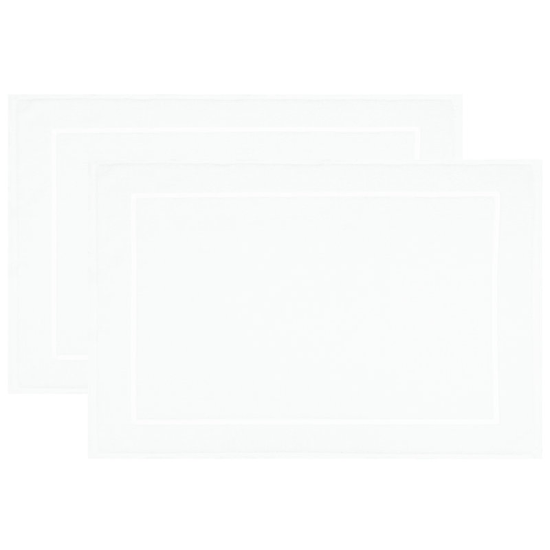 Bath Rug, White