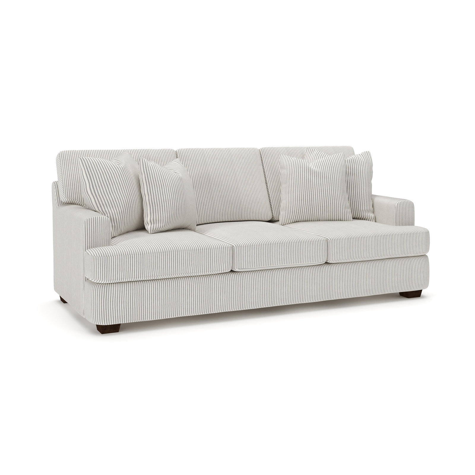 Emilio 90'' Upholstered Sofa, Cruise Adrift