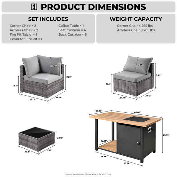 Dimensions du produit