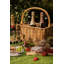 Wicker 6 Bottle Drinks Carrier Basket