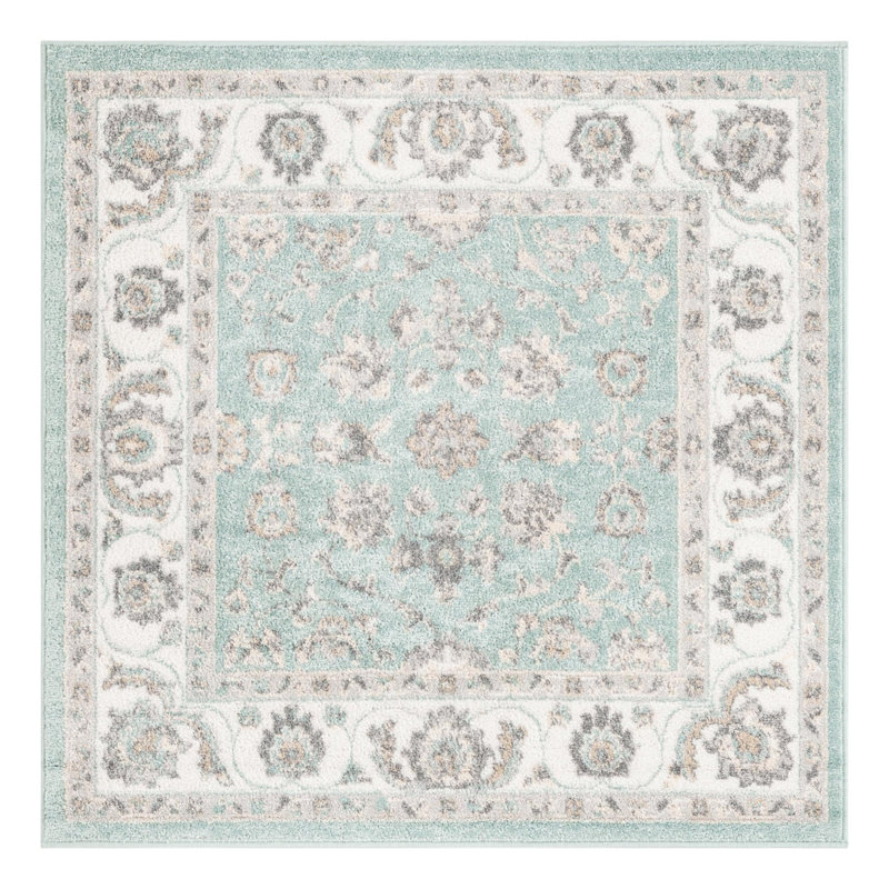 Hilley Oriental Indoor Rug, Square 4'