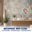 Falkirk Uffcott V 19,7 po x 39,4 po panneau de faïence 3D en polystyrène blanc (paquet de 8)-138465520
