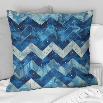 Chevron Charm IV - Chevron Throw Pillow