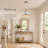 11.8 Inch set of 3 White and Gold Dome Pendant Lights For Kitchen Island -1829837488-1829832597-1833781869