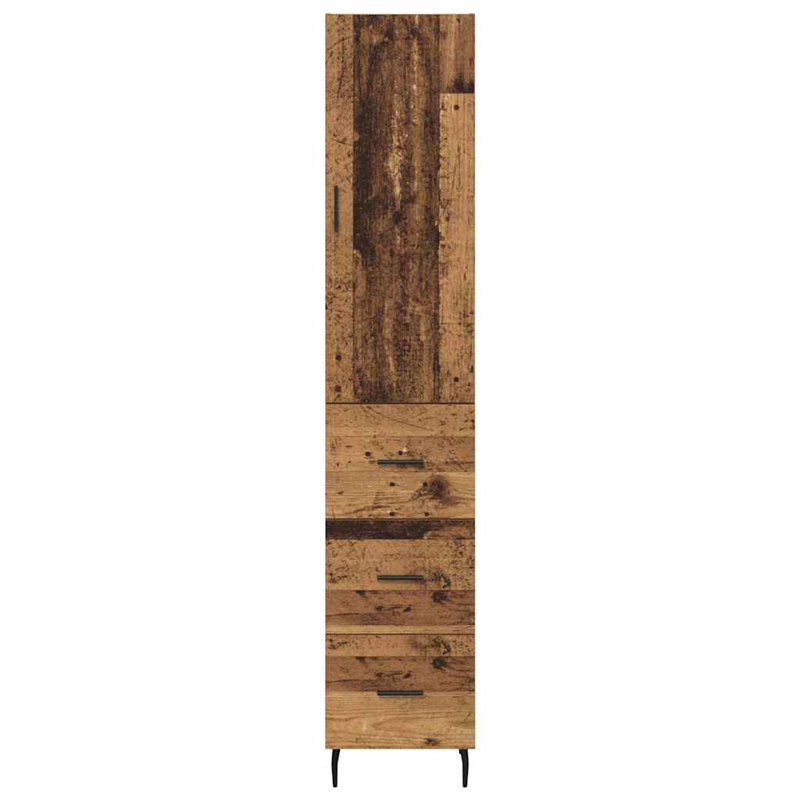 34.5cm Sideboard, Old Wood