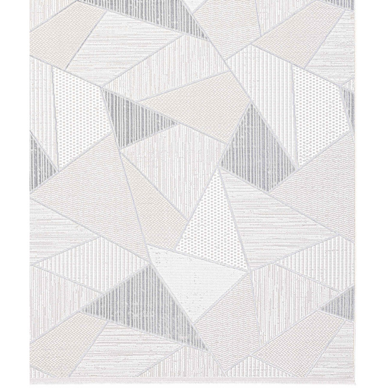 Mahlea Geometric Indoor Rug, Rectangle 6'7" x 9'7"