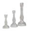  3 Piece Glass Tabletop Candlestick Set