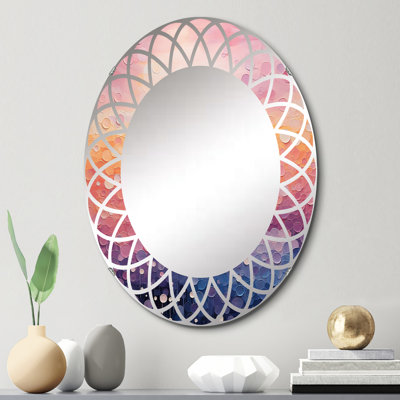 Arnoltice - Miroir mural moderne ovale